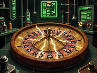 Lightning Roulette Live mit Blitzeffekten im Atomic Age Studio bei CasinoLab